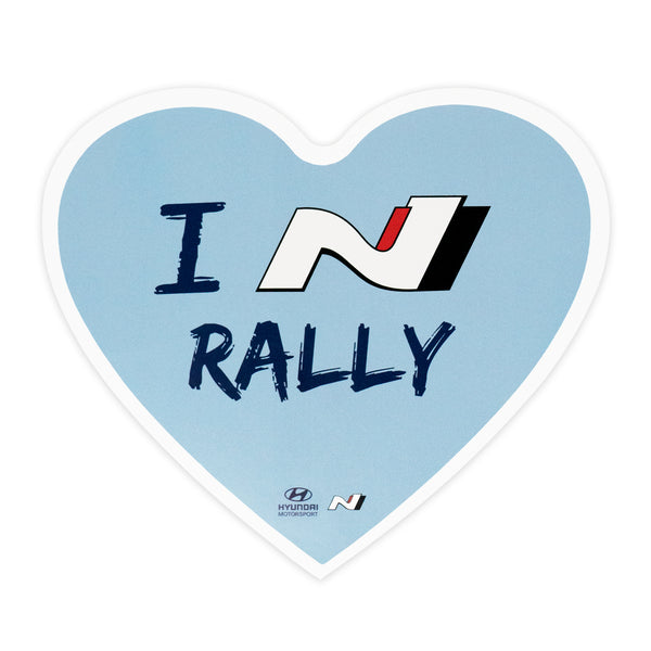 I-N Heart Sticker – Hyundai Motorsport Webshop